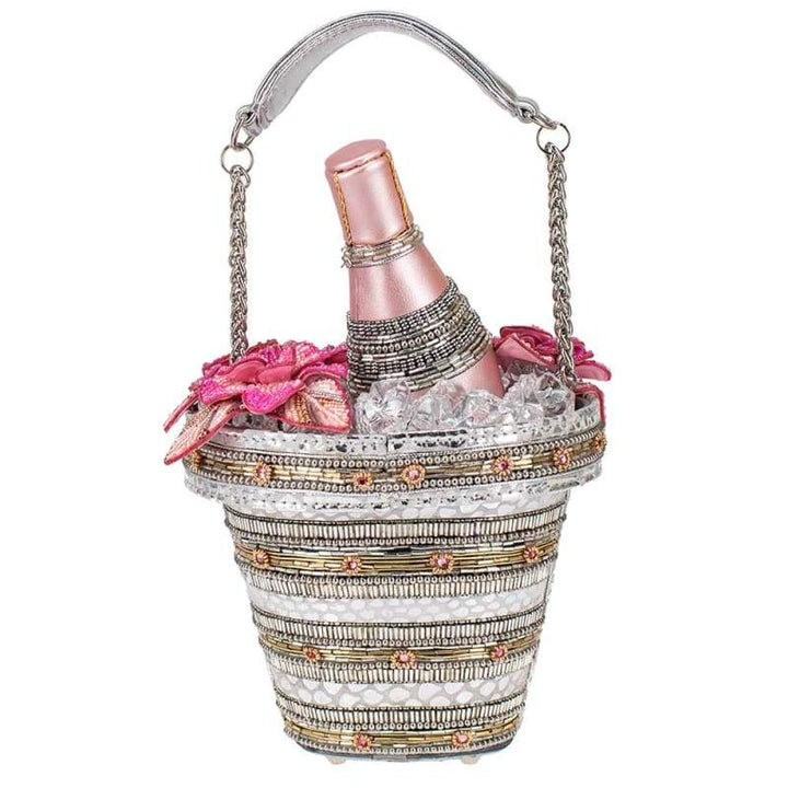 Champagne On Ice handbag - chain and bucket