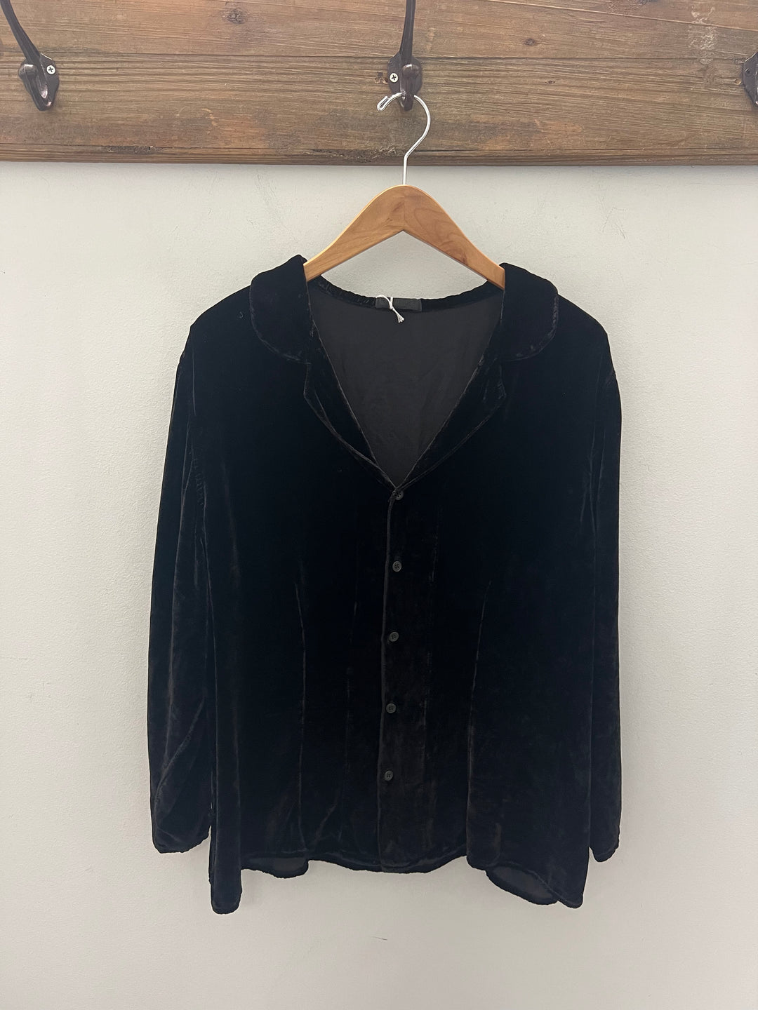 Cpshades velvet jacket for women, stylish tops with a soft, plush velvet fabric, shown on a model with a neutral background.