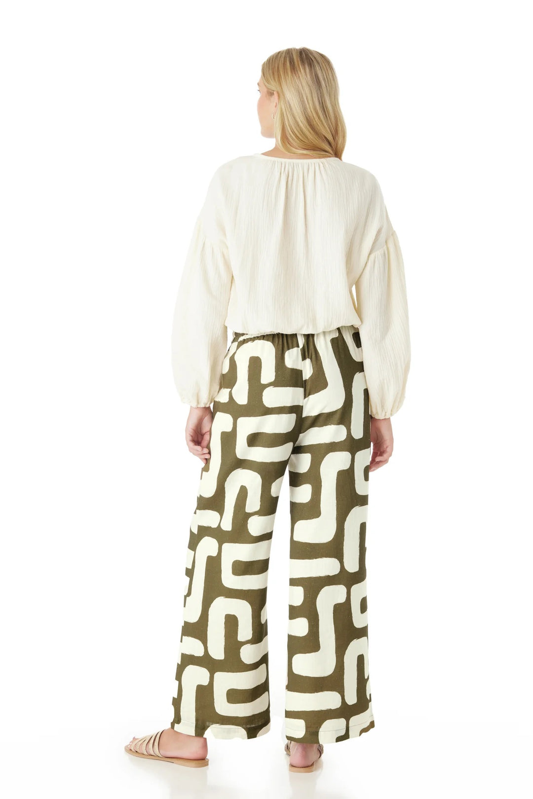 Crosby by Mollie Burch Ziggy Pant in stylish bottoms, featuring a tailored fit and modern design, shown on a model.