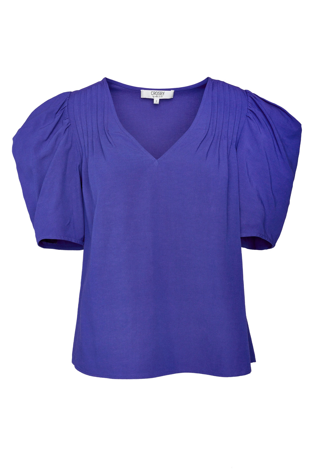 Crosby by Mollie Burch Stetson Top, stylish women's sleeveless blouse in neutral fabric, featuring a V-neck and relaxed fit.