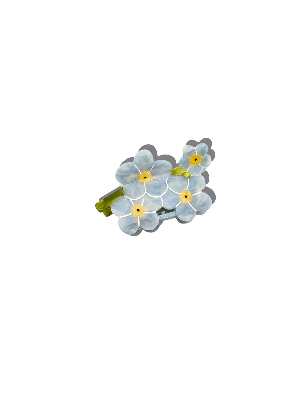 Forget Me Not Clip by Solar Eclipse, a charming floral gift clip featuring delicate forget-me-not flower design.
