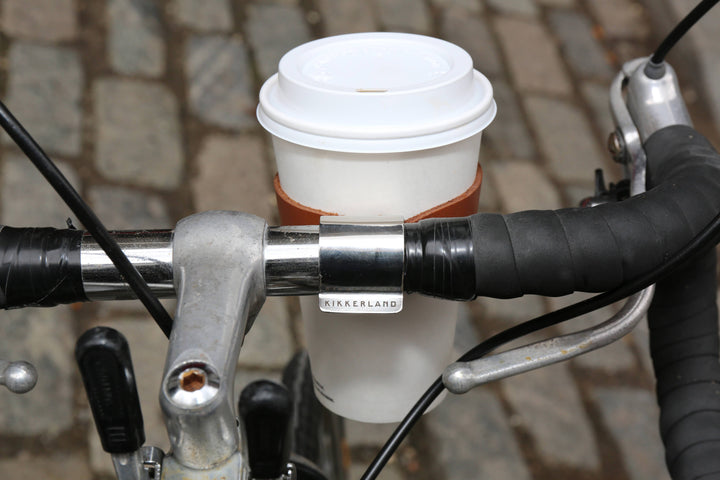 Leather Bike Cup Holder