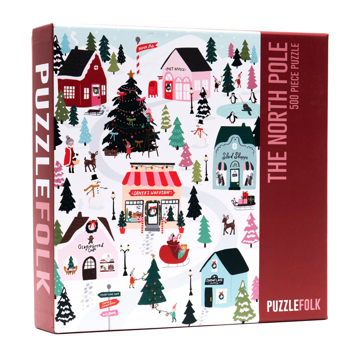 The North Pole 500 Piece Puzzle