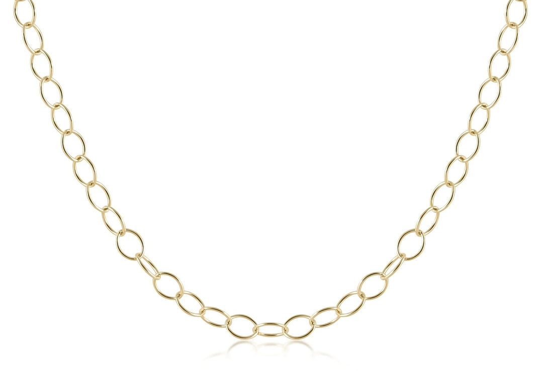 15-inch Enchant Chain Choker Necklace by Enewton, delicate silver jewelry with intricate chain links for stylish accessories.