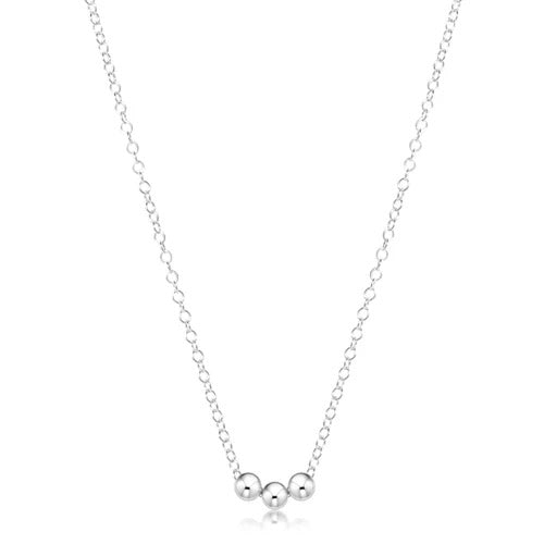 Sterling silver 16-inch Joy necklace by Enewton, featuring a delicate chain and elegant pendant for stylish accessories.