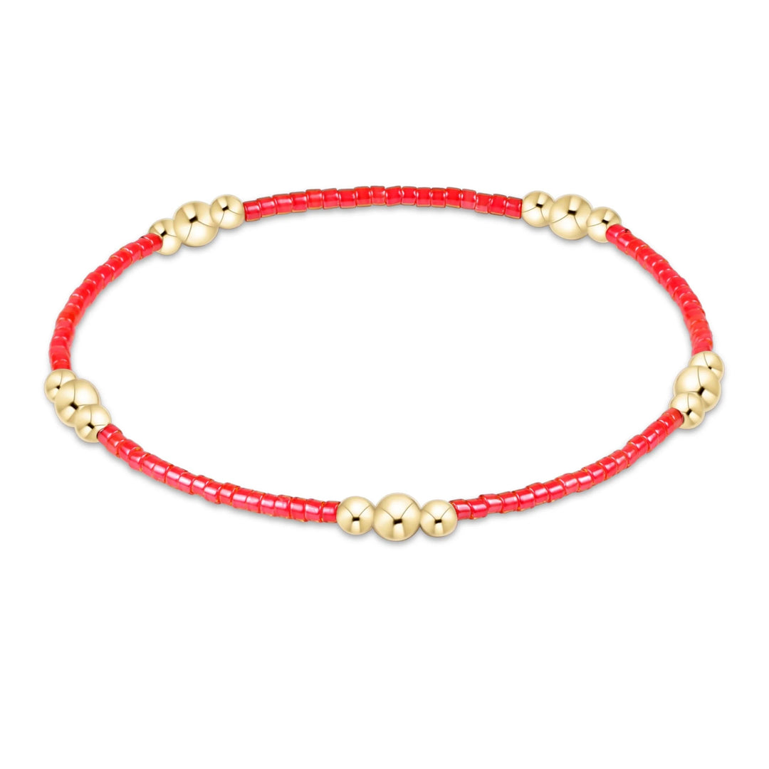 Enewton Hope Purpose Gold Bracelet in sherbert color, stylish accessories with a delicate chain and vibrant gold finish.