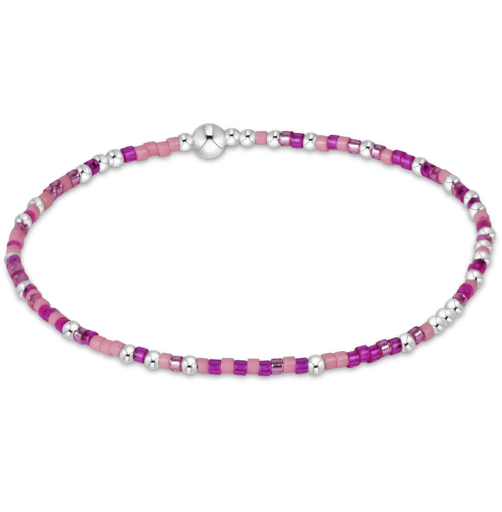 Enewton Hope Unwritten sterling bracelet with delicate chain and engraved charm, showcasing elegant jewelry accessories.
