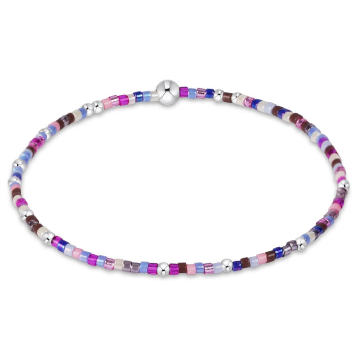Sterling silver Hope Unwritten bracelet by Enewton, delicate accessories with engraved inspirational message on a sleek chain.