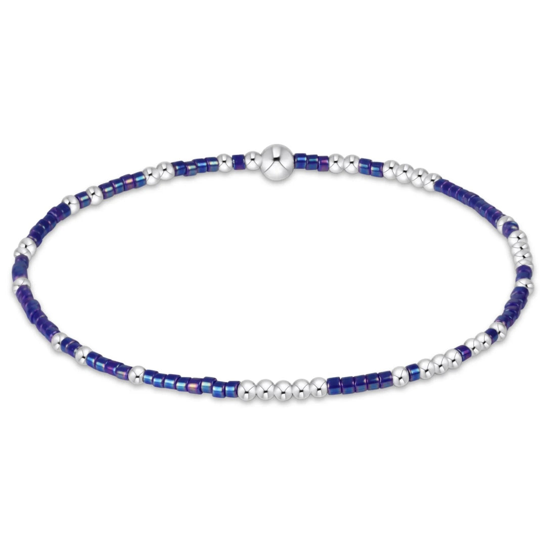 Hope Unwritten sterling bracelet by Enewton, a stylish silver accessory with engraved detailing, displayed on a white background.