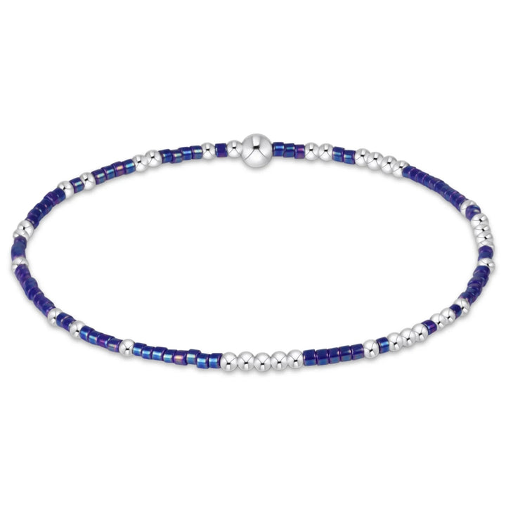 Hope Unwritten sterling bracelet by Enewton, a stylish silver accessory with engraved detailing, displayed on a white background.