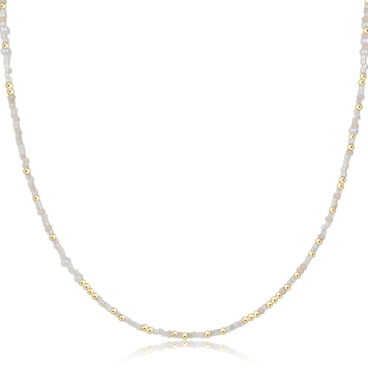 Enewton 15-inch Hope Unwritten necklace with a delicate choker design and pendant, perfect as a stylish accessory.
