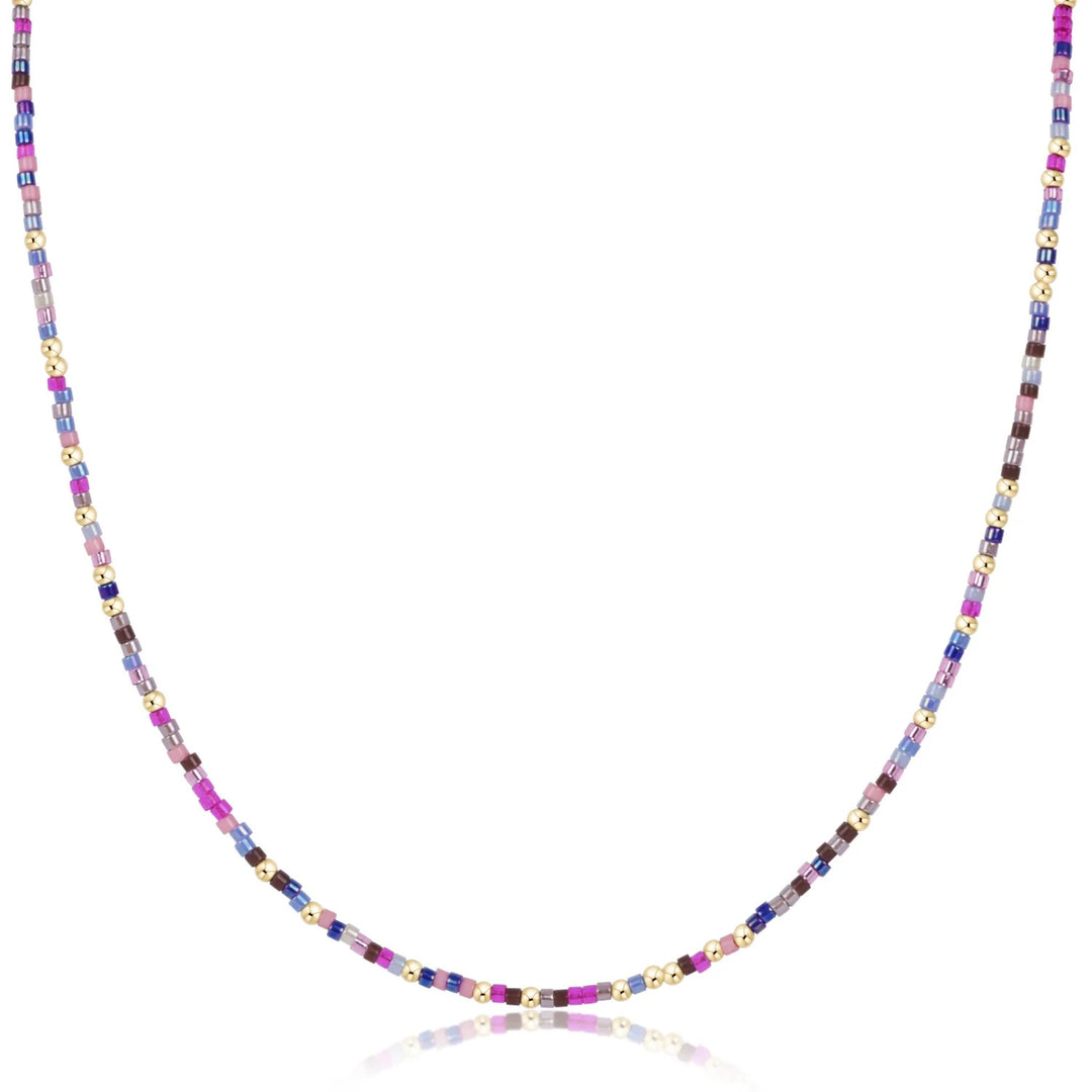Enewton 15-inch Hope Unwritten necklace with a delicate choker design, featuring a silver chain and a small hope pendant.