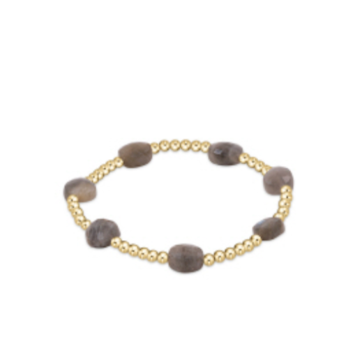 Enewton Admire Gemstone 3mm Bead Bracelet with polished gemstone beads and adjustable cord, stylish accessories for everyday wear.