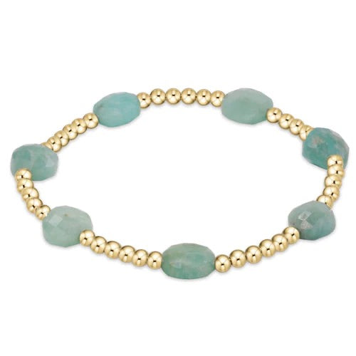 Enewton Admire Gemstone 3mm bead bracelet featuring polished colorful gemstone beads on an elastic cord for stylish accessories.
