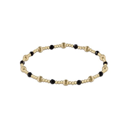 Enewton Dignity Sincerity Pattern Gemstone 4MM Bead Bracelet with colorful polished beads and intricate pattern details.
