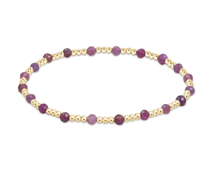 Enewton Dignity Sincerity Pattern gemstone 4mm bead bracelet with intricate design, suitable as stylish accessories.