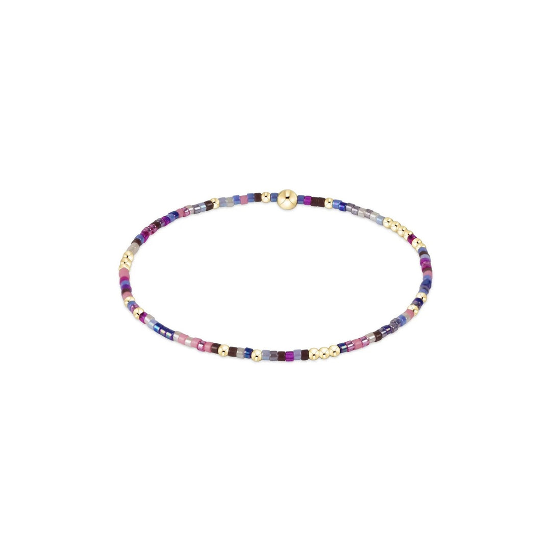 Enewton Hope Unwritten bracelet featuring a delicate silver chain and engraved charm, stylish accessory for everyday wear.