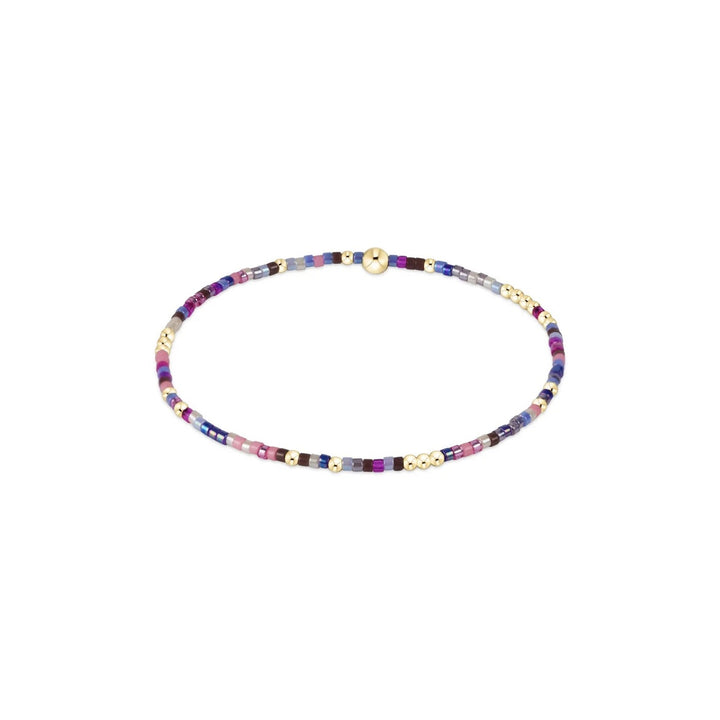 Enewton Hope Unwritten bracelet featuring a delicate silver chain and engraved charm, stylish accessory for everyday wear.