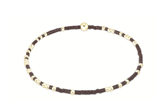 Enewton Hope Unwritten bracelet with delicate chain and engraved charm, stylish accessory for women.