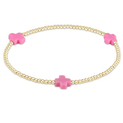 Enewton Signature Cross 3mm bracelet with silver-tone cross charm and adjustable cord, stylish accessories for men and women.