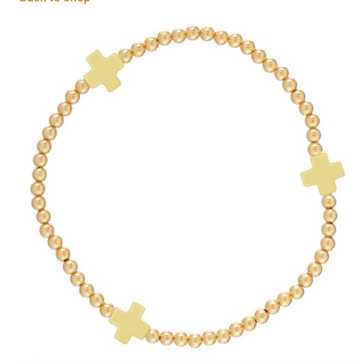 Enewton Signature Cross 3mm bracelet with a silver cross charm and black cord, stylish accessory for everyday wear.