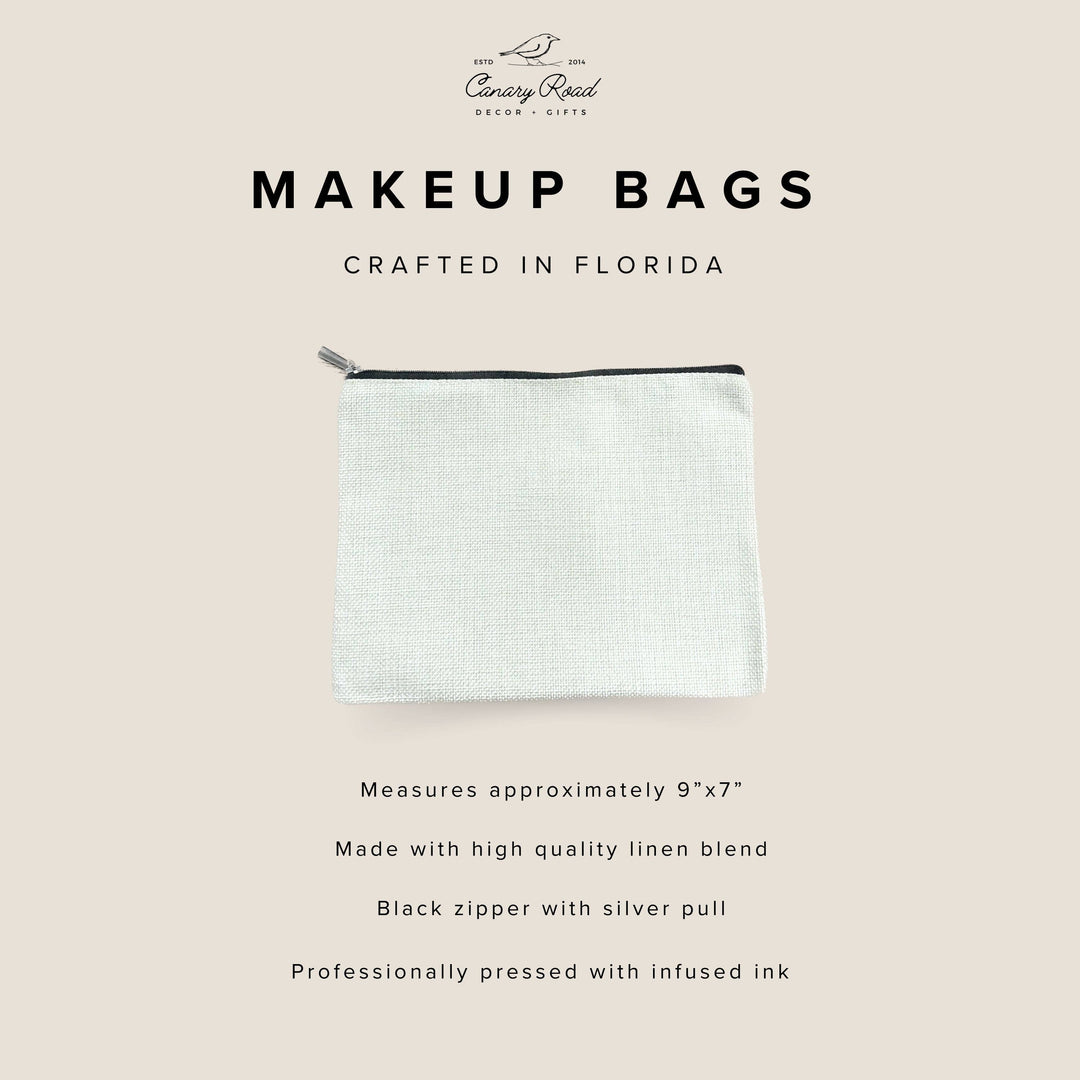 Mahjong Tile Cosmetic Bag