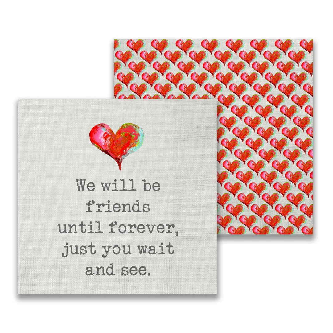 French Graffiti home cocktail napkin with modern graffiti design, perfect for stylish drinks and entertaining.
