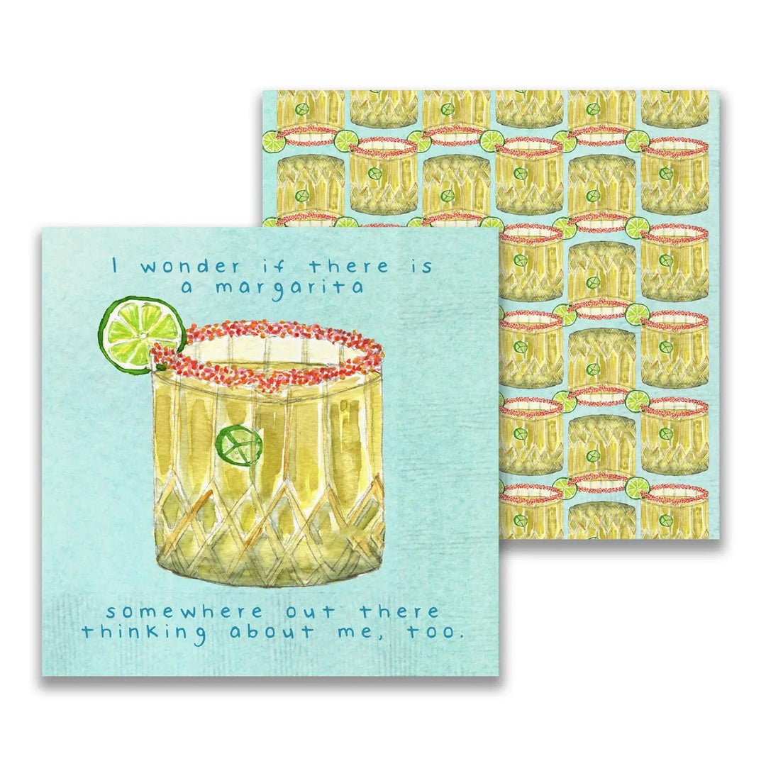 French Graffiti home cocktail napkin featuring bold, artistic design on soft paper for stylish beverage settings.