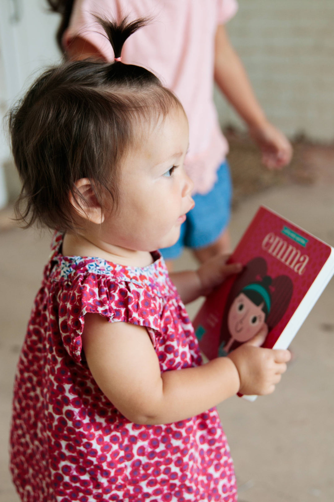 Emma: Emotions Primer gift from Gibbs Smith showing a colorful, illustrated book cover with playful emotion-themed artwork.