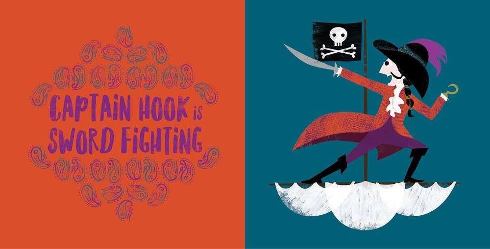 Peter Pan: Adventure Primer gift book by Gibbs Smith featuring colorful cover art and whimsical illustrations.
