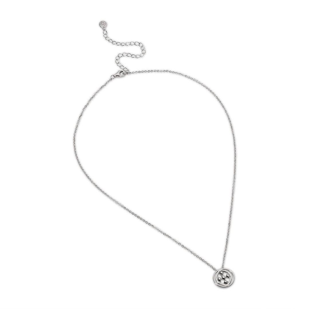Gracewear Collection medallion pendant necklace with intricate design, showcasing a stylish accessory for everyday or special occasions.