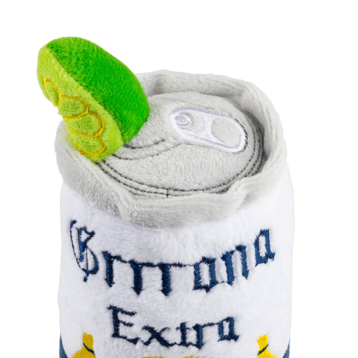 Haute Diggity Dog Grrrona Can Squeaker Dog Toy, playful squeaky gift designed to look like a beer can for dogs.
