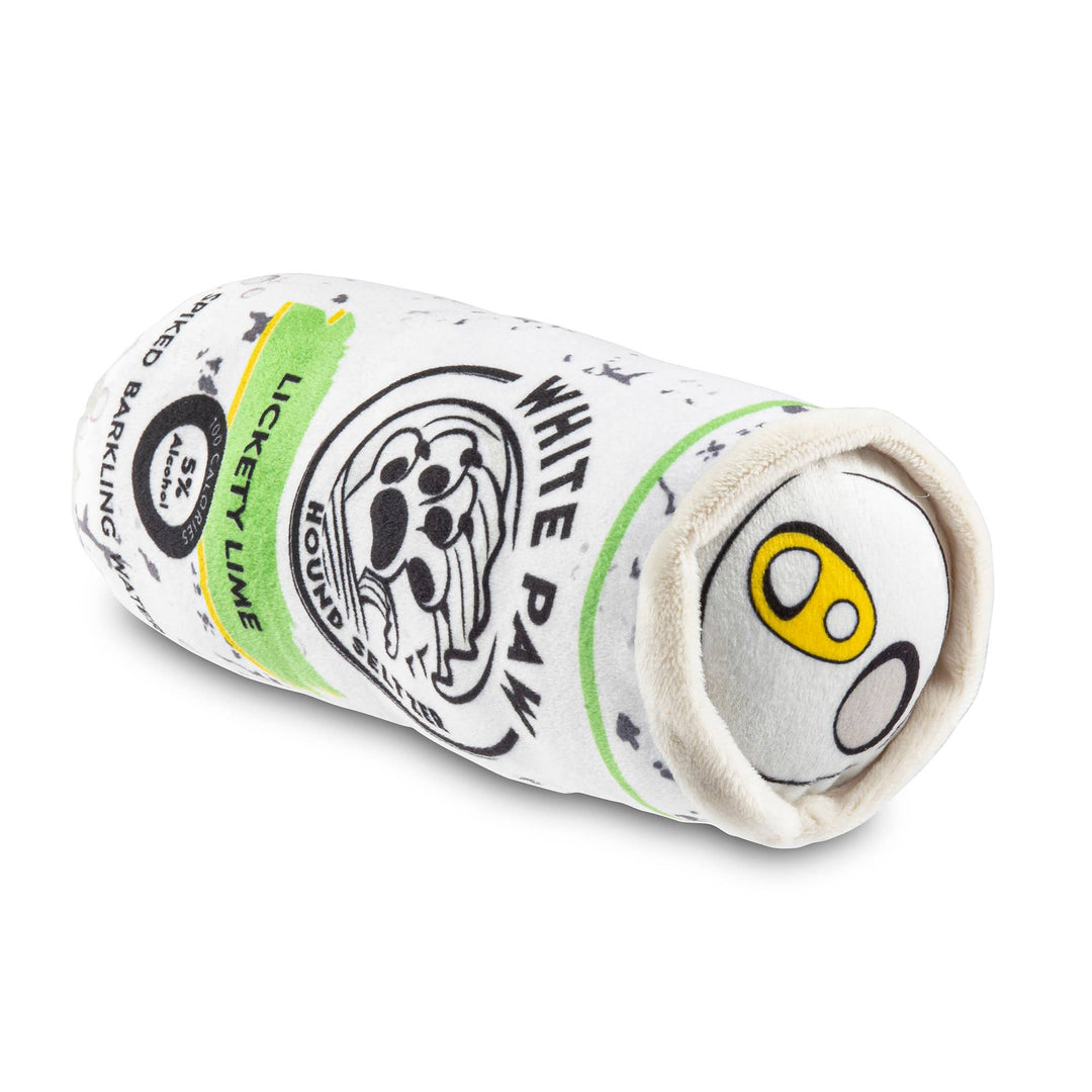 White Paw Lickety Lime Squeaker dog toy by Haute Diggity Dog featuring a playful lime color and squeaker for dogs to chew and enjoy.