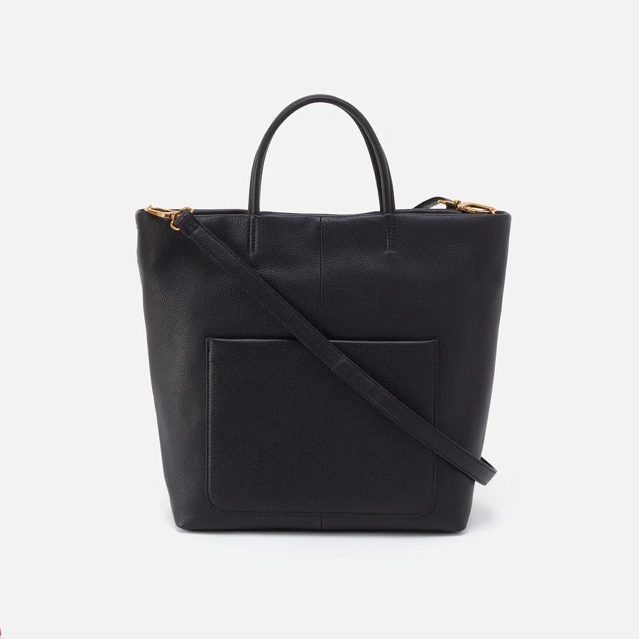 Hobo Bags Tripp Tote in black, stylish accessories bag with sleek design, durable material, and spacious interior.