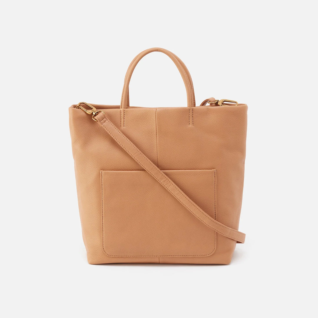 Hobo Bags Tripp Tote in Sandstorm color, stylish accessories bag with spacious interior and adjustable straps.