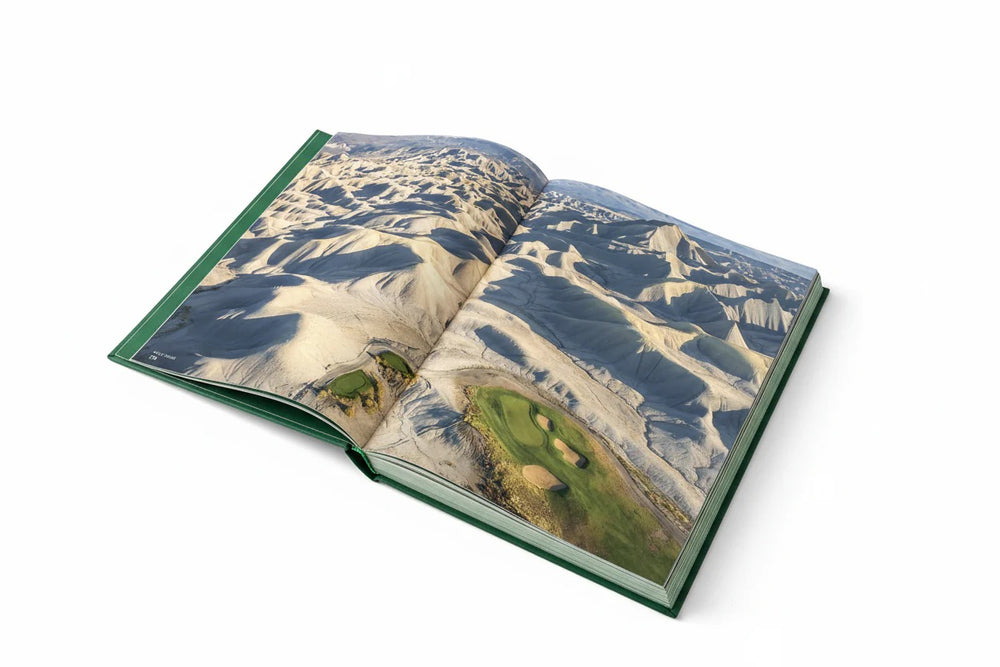 Johnny Vacay Golf Bum Book for home use, featuring a colorful cover design and compact size for easy display.