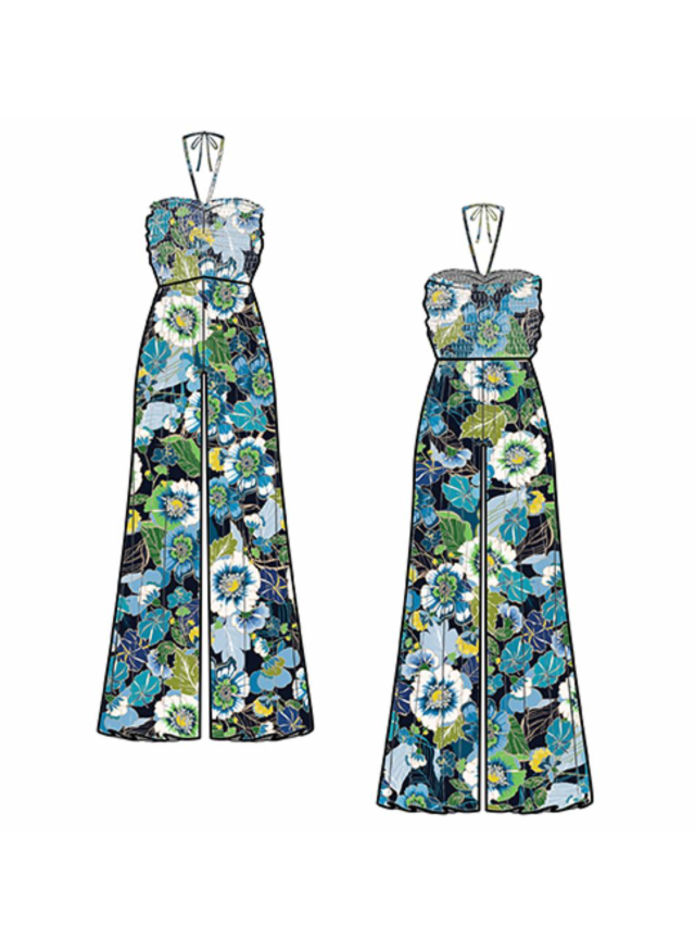 Johnny Was Sweetheart Jumpsuit accessories with intricate embroidery and stylish design, shown in the product image.