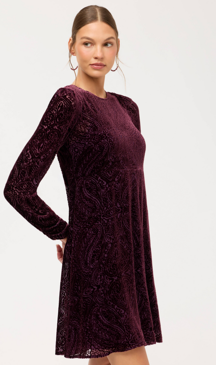 Johnny Was Donovan Poppy Dress showing vibrant floral pattern and flowing fabric on a stylish women's dress.