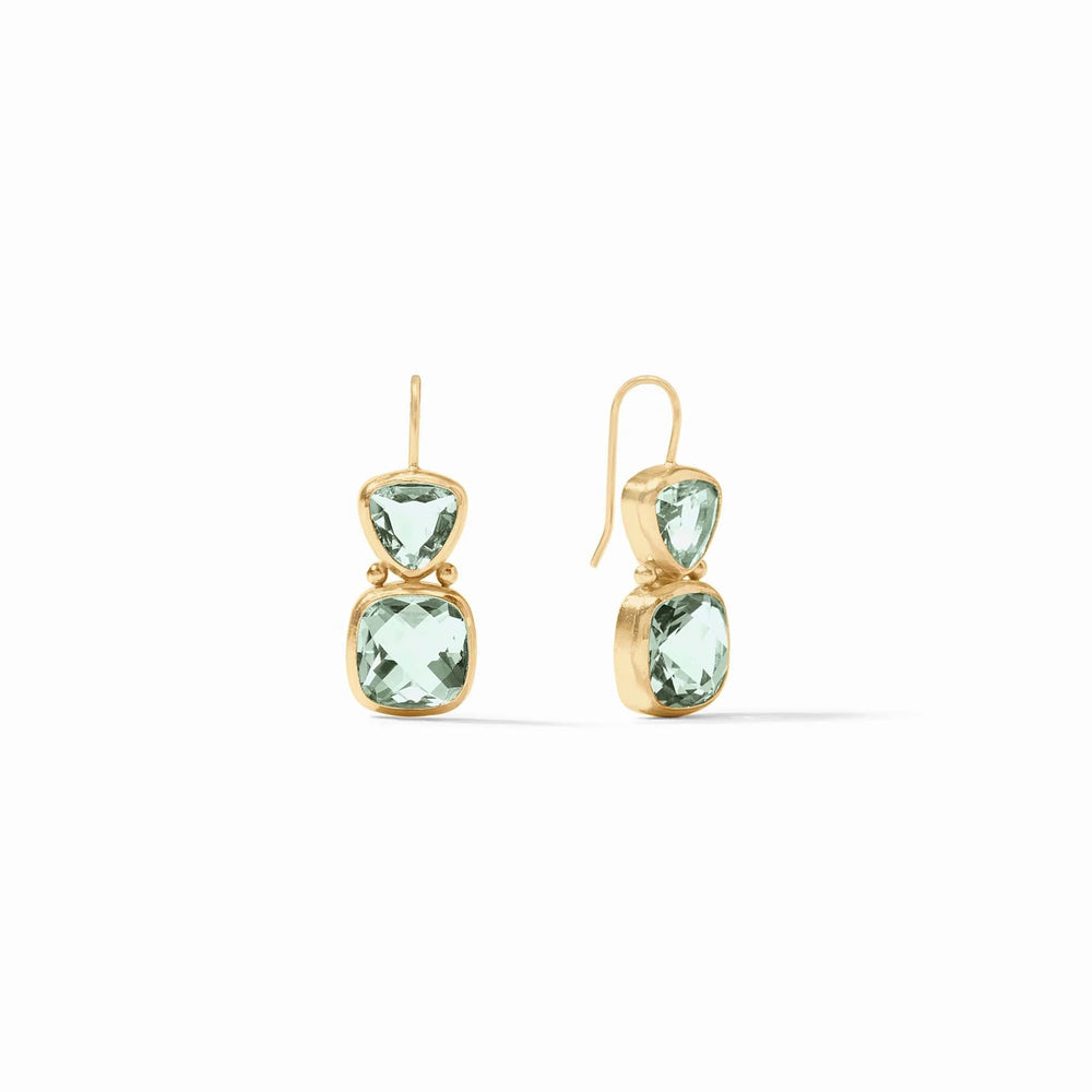 Julie Vos Aquitaine earrings, elegant gold accessories with intricate design, perfect for stylish outfits