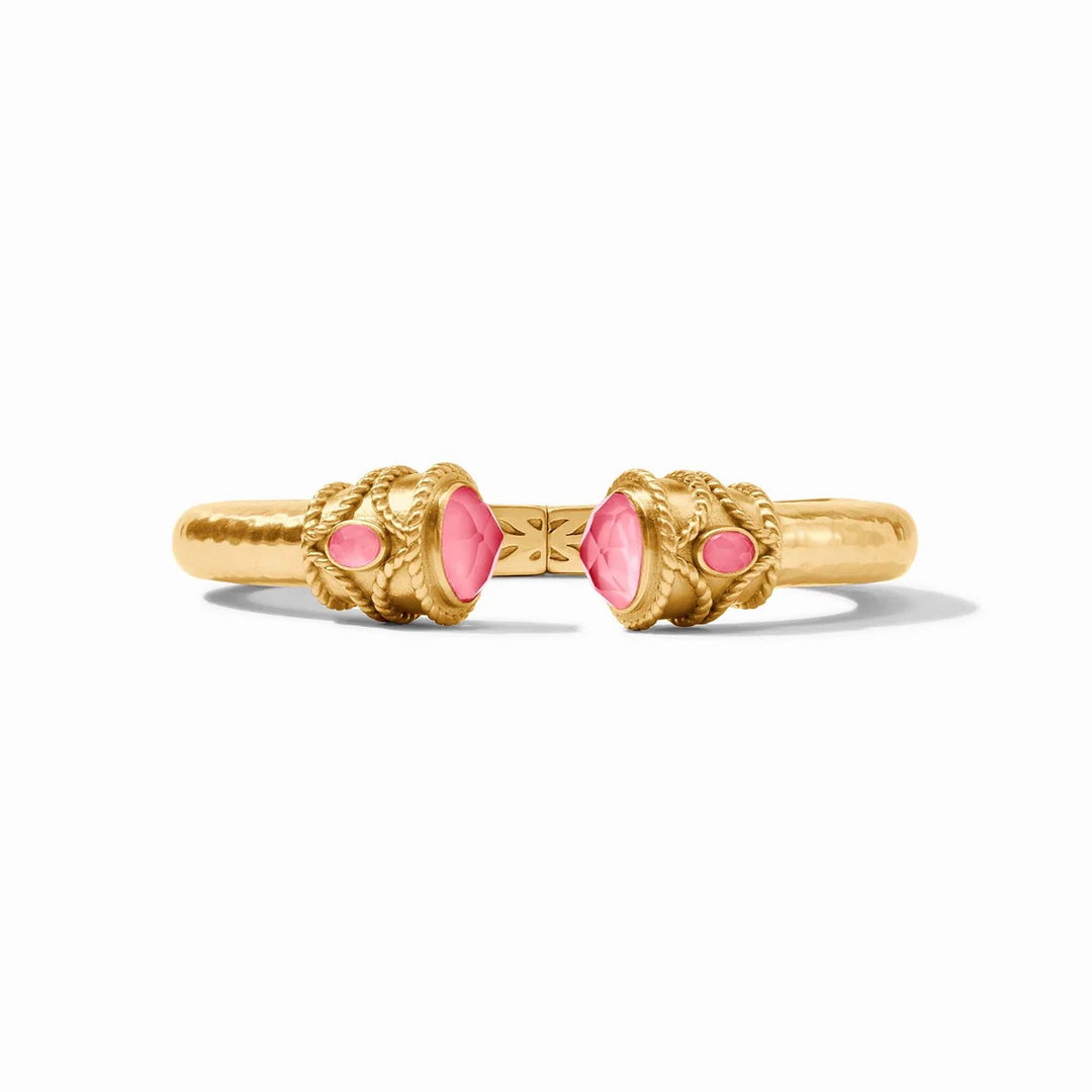 Julie Vos Nassau Demi Cuff, elegant gold-toned jewelry accessory with intricate design and cuff style for stylish wrist wear.