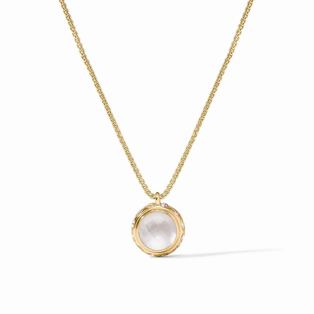 Julie Vos Rainbow Delicate Necklace featuring colorful, lightweight jewelry with a subtle rainbow design for elegant accessories.