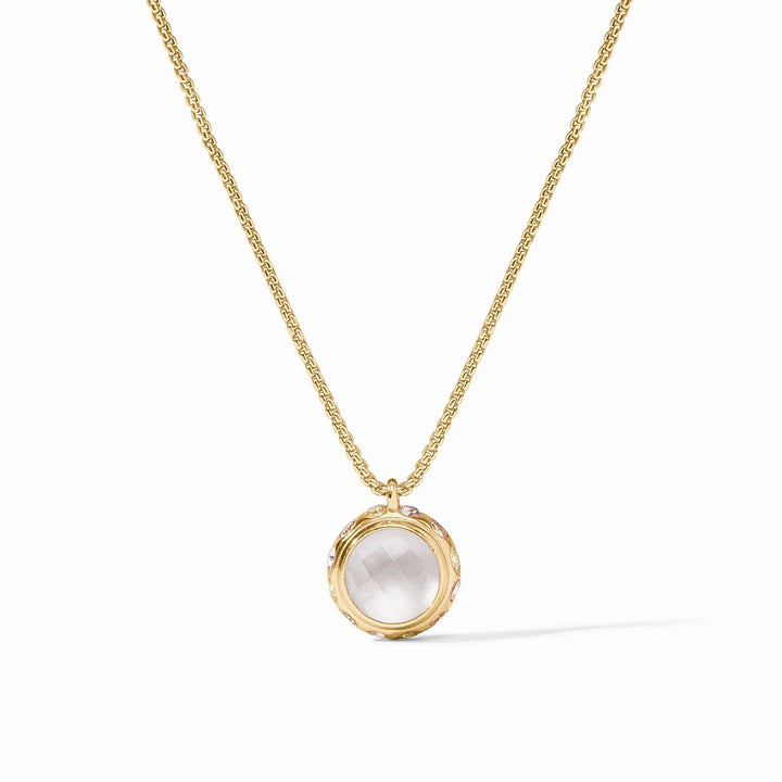 Julie Vos Rainbow Delicate Necklace featuring colorful, lightweight jewelry with a subtle rainbow design for elegant accessories.