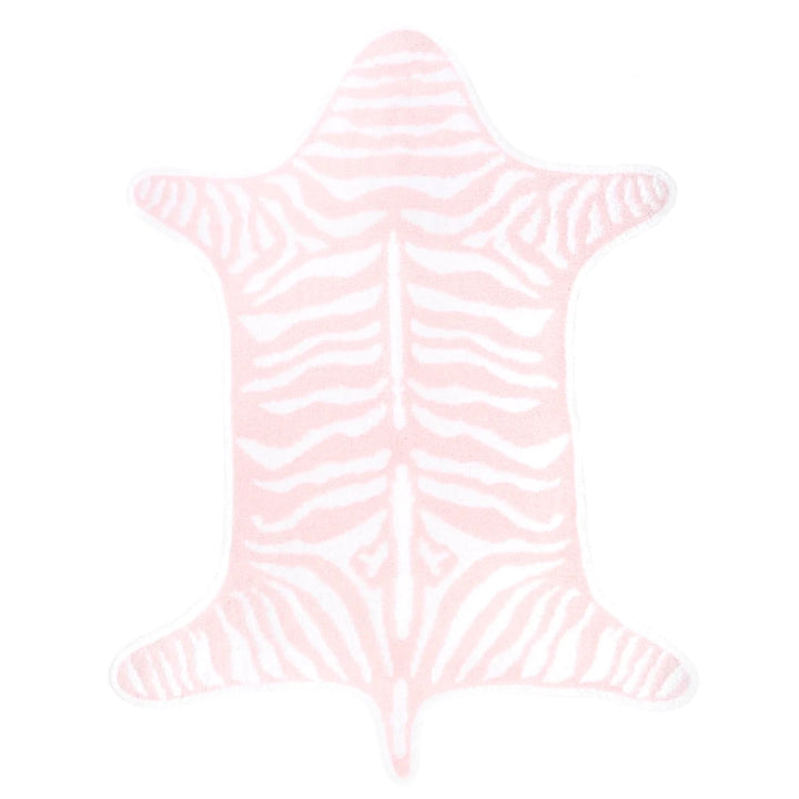 Kashwere zebra print playmat for the home, featuring a soft, plush zebra design rug suitable for children's play areas.