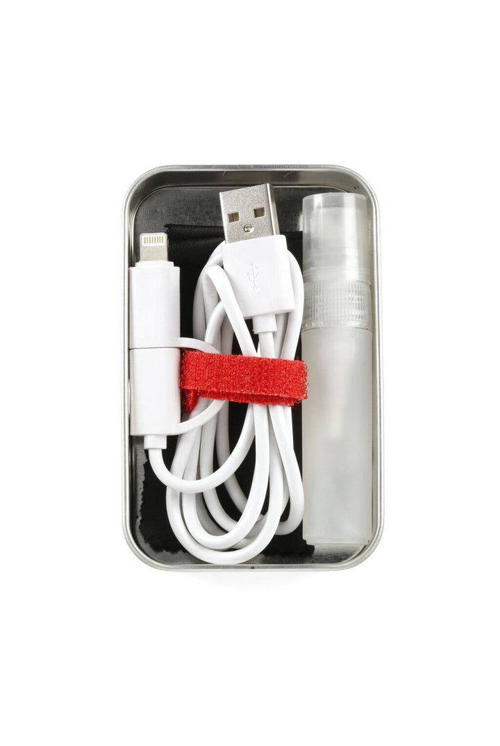 Kikkerland Design Inc emergency tech kit with essential tools for gadgets and devices, compact gift for tech enthusiasts.