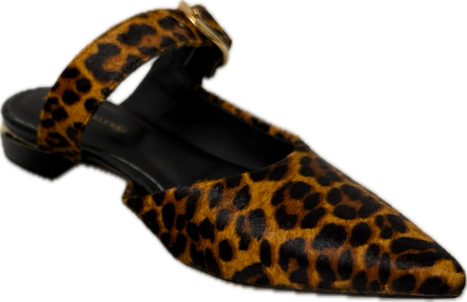 Koko & Palenki Sloane Leopard Mule accessory featuring a stylish leopard print design and slide-on style.