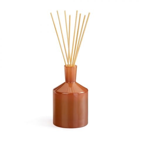 Lafco 6oz diffuser for the home with a sleek glass bottle and reeds, designed to add fragrance and ambiance.