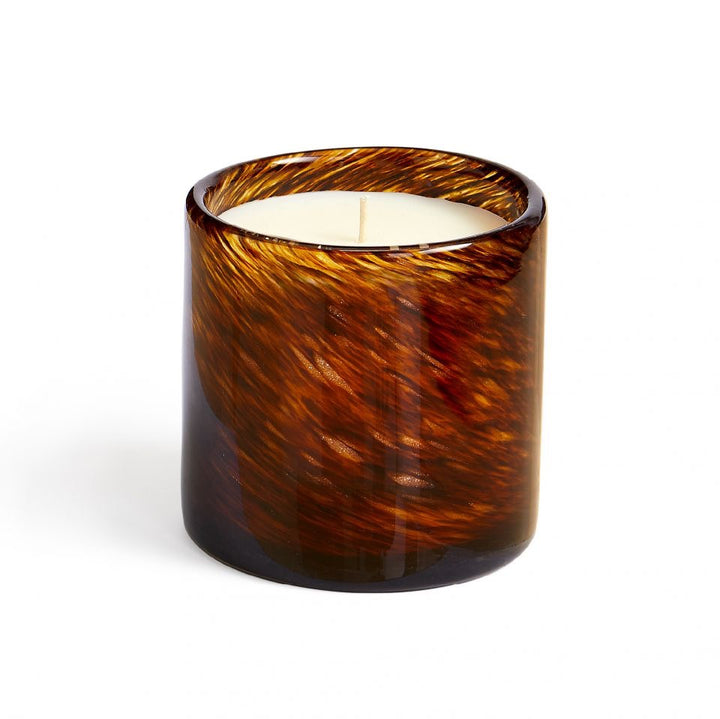 Lafco 15.5oz home candle with a elegant glass container and a white wax interior, designed for creating a cozy ambiance.