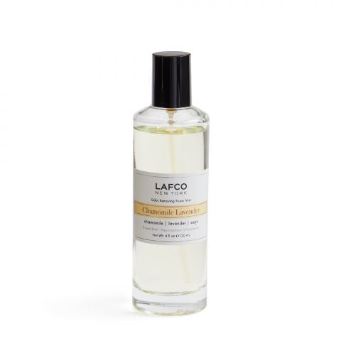 Lafco Odor Removing Room Mist in a 4oz bottle, natural spray for freshening indoor air and eliminating odors.