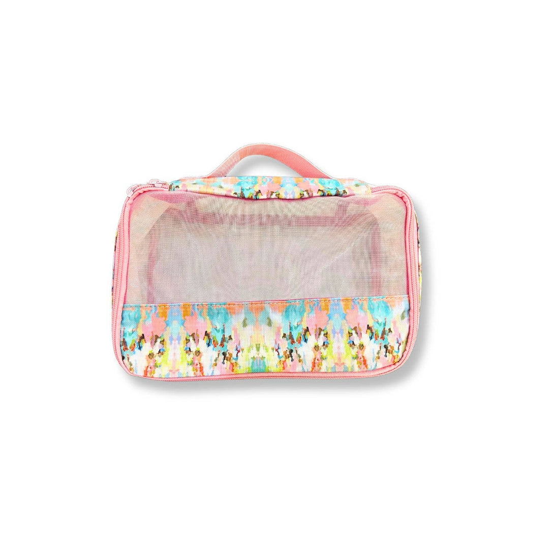 Set of three Brooks Avenue Packing Cubes by Laura Park Designs, organized in various sizes for travel and storage.