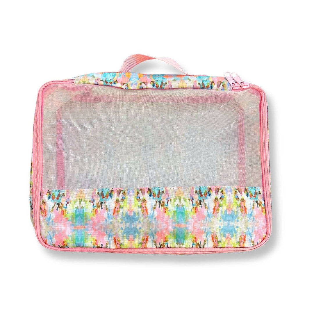 Laura Park Designs Brooks Avenue Packing Cubes gift set, compact and organized travel storage with stylish design.